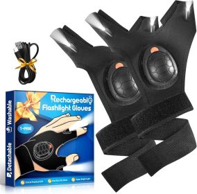 1 Pair Flashlight Gloves 1 Pair Flashlight Gloves
