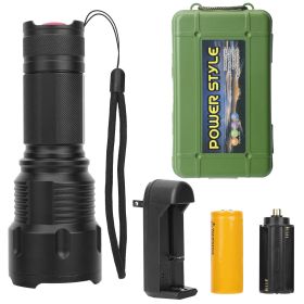 LED Rechargeable Flashlight Zoomable Aluminum Alloy Flashlight Torch LED Rechargeable Flashlight Zoomable Aluminum Alloy Flashlight Torch